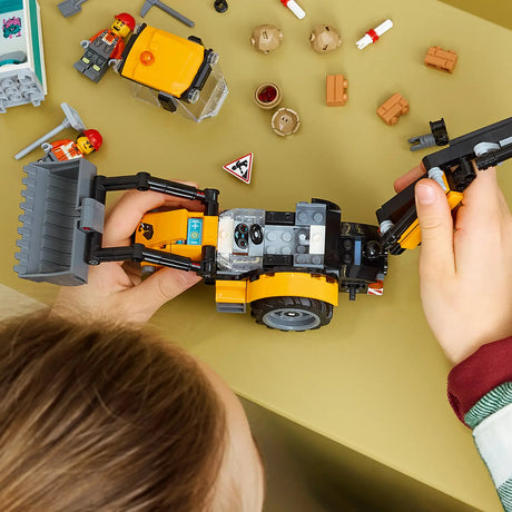 LEGO® City Yellow Backhoe Loader