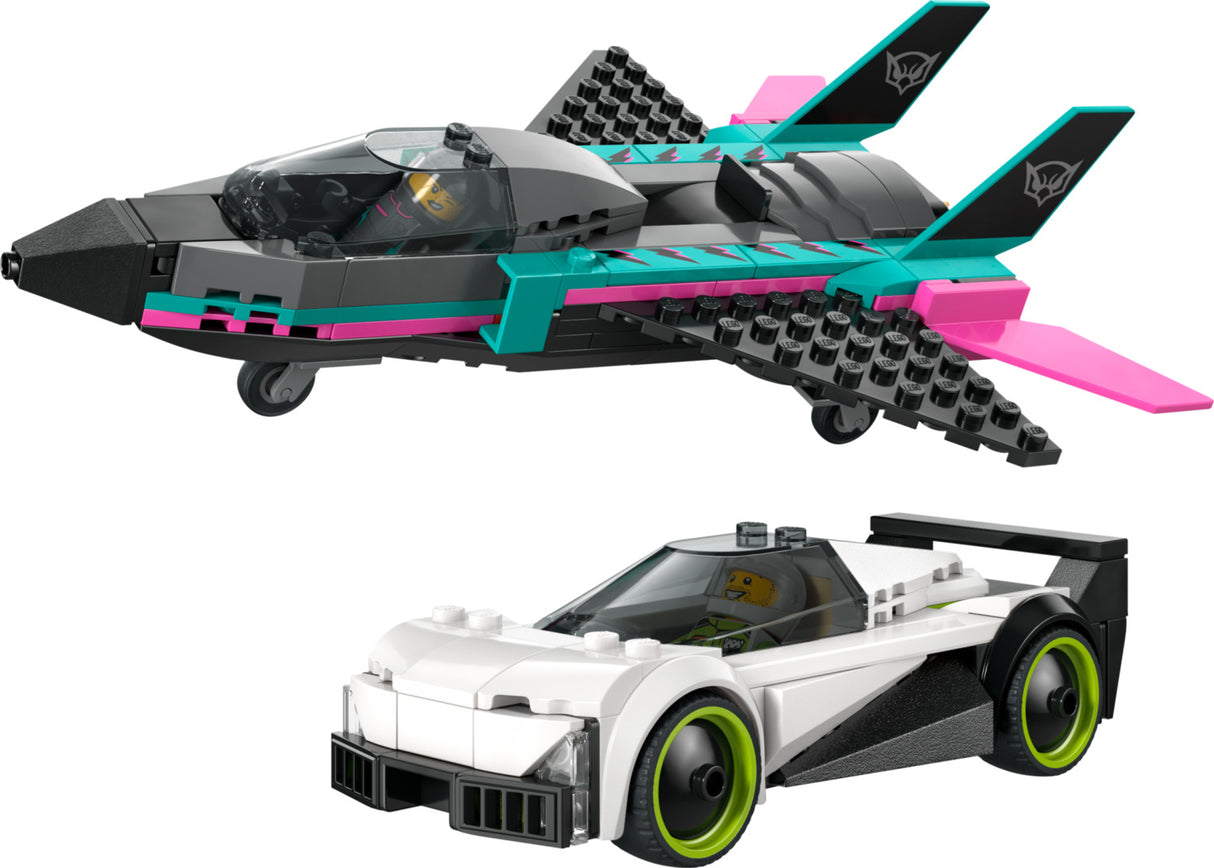 LEGO City Great Vehicles: Jet vs. Car