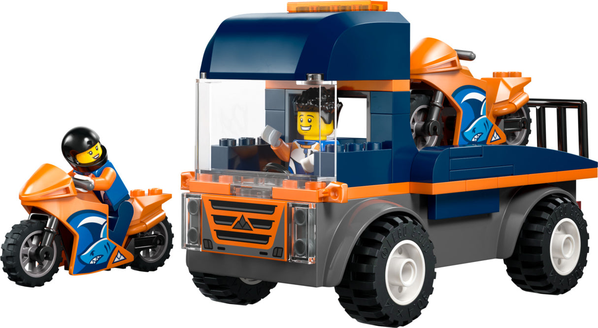 LEGO City Great Vehicles: Motorcycle Transporter