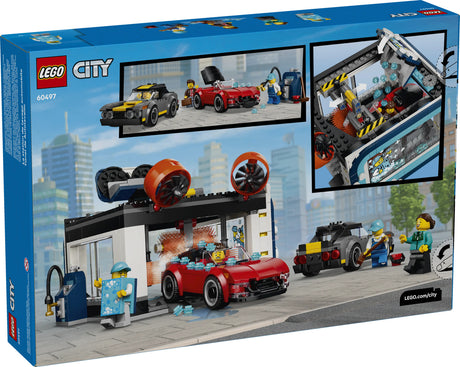 LEGO® City Drive-Through Car Wash