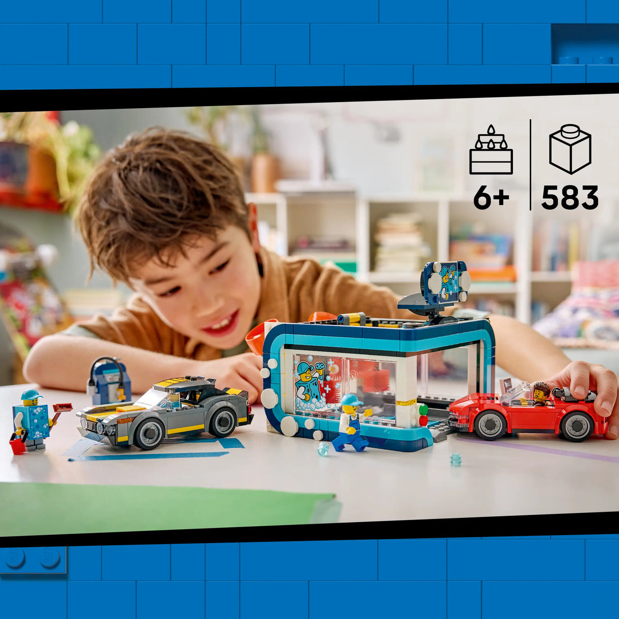 LEGO® City Drive-Through Car Wash