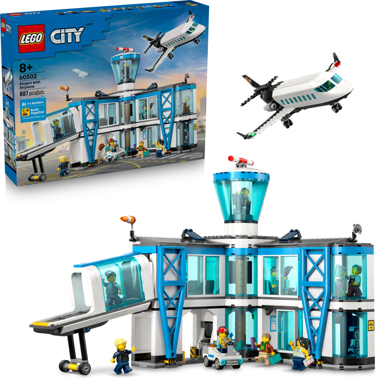 LEGO My City: Airport with Airplane