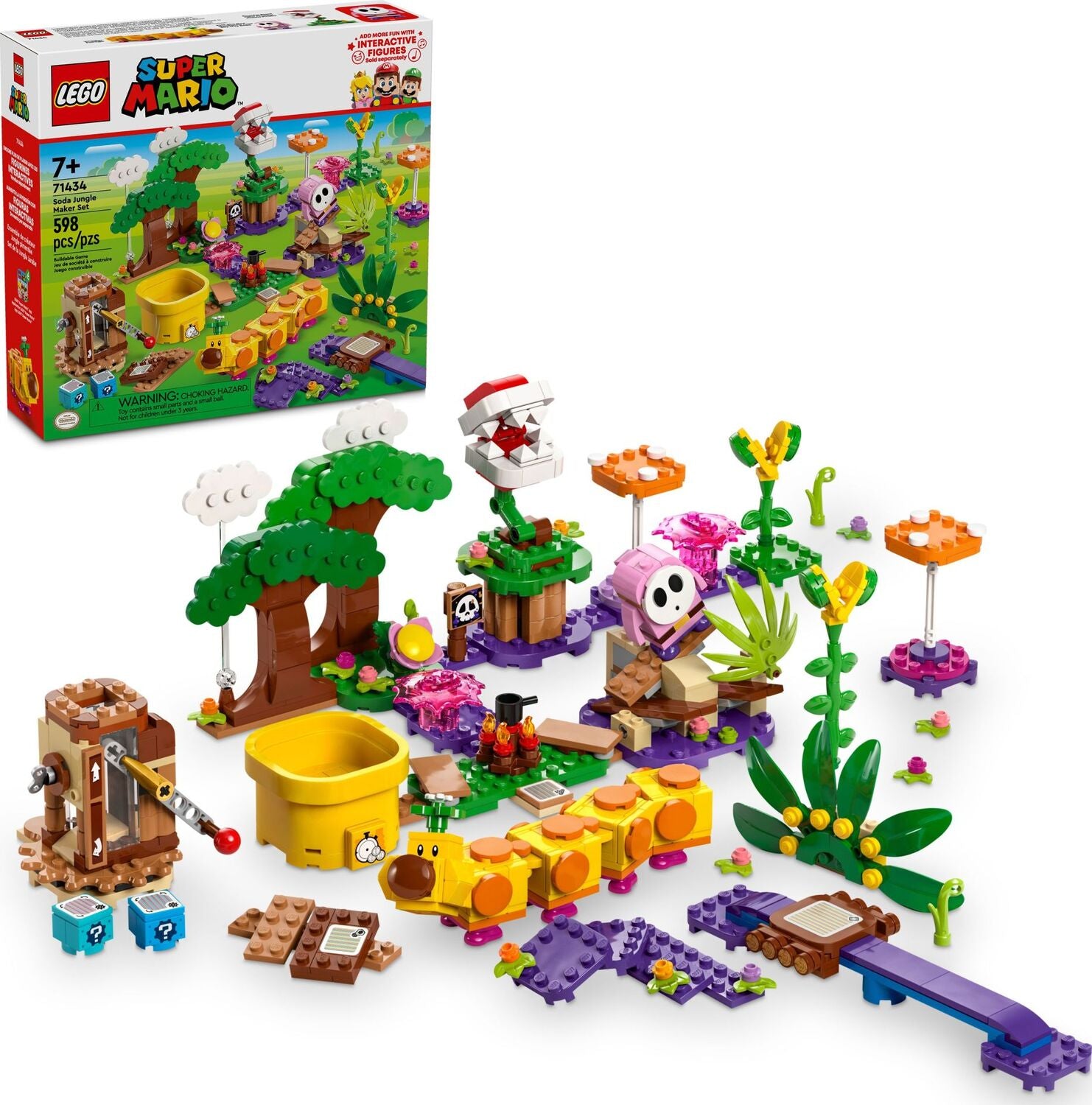 LEGO Super Mario: Soda Jungle Maker Set – Toy Box Michigan