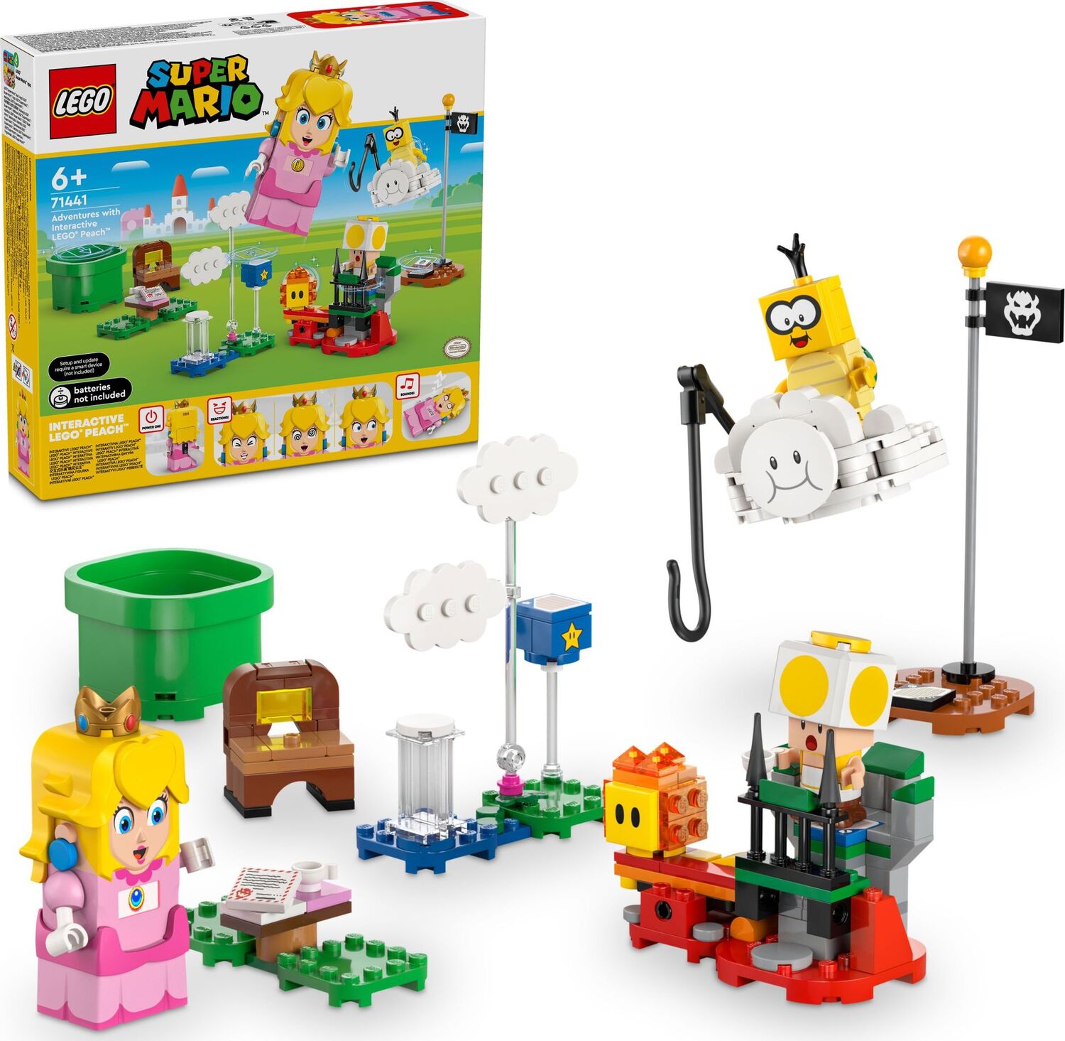 LEGO Super Mario: Adventures with Interactive LEGO® Peach™ – Toy