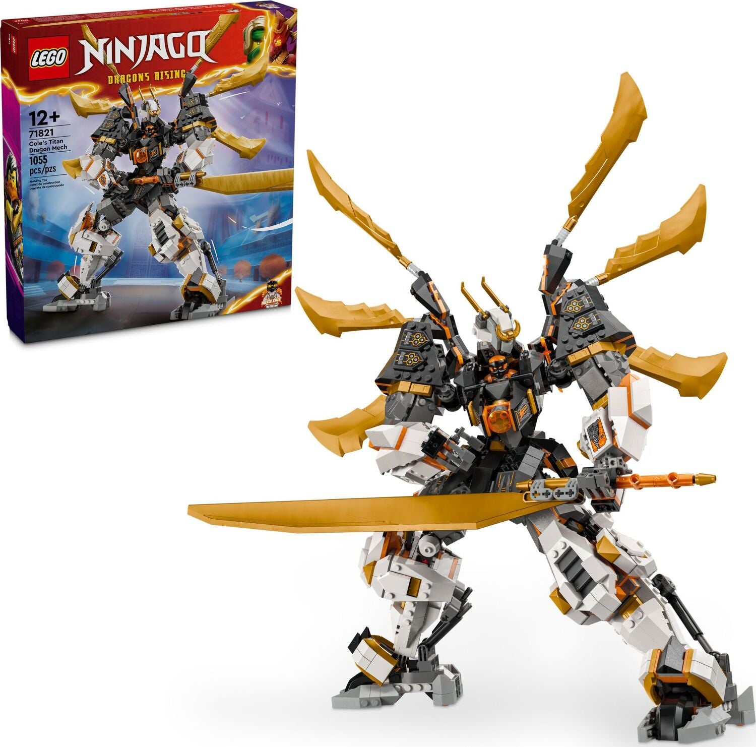 DRAGONS レコード LEGO Ninjago: Cole's Titan Dragon Mech - Toy Box Michigan