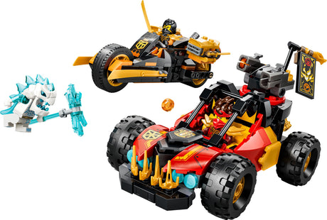 LEGO® NINJAGO® Kai and Cole’s Combiner Vehicles