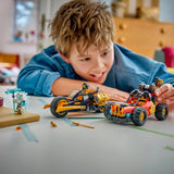 LEGO® NINJAGO® Kai and Cole’s Combiner Vehicles
