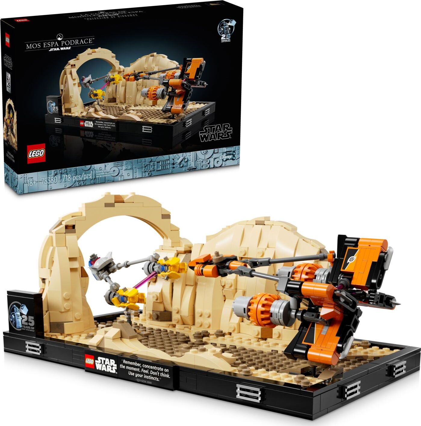 LEGO® Star Wars™: Mos Espa Podrace™ Diorama - Toy Box Michigan
