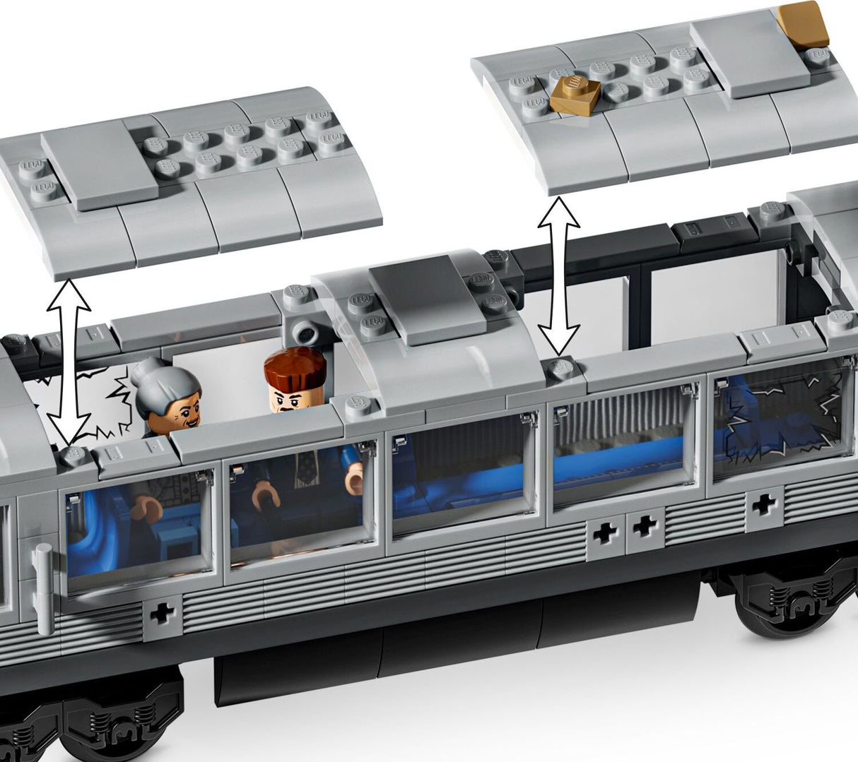 LEGO Super Heroes Marvel: Spider-Man vs. Doc Ock Subway Train Scene