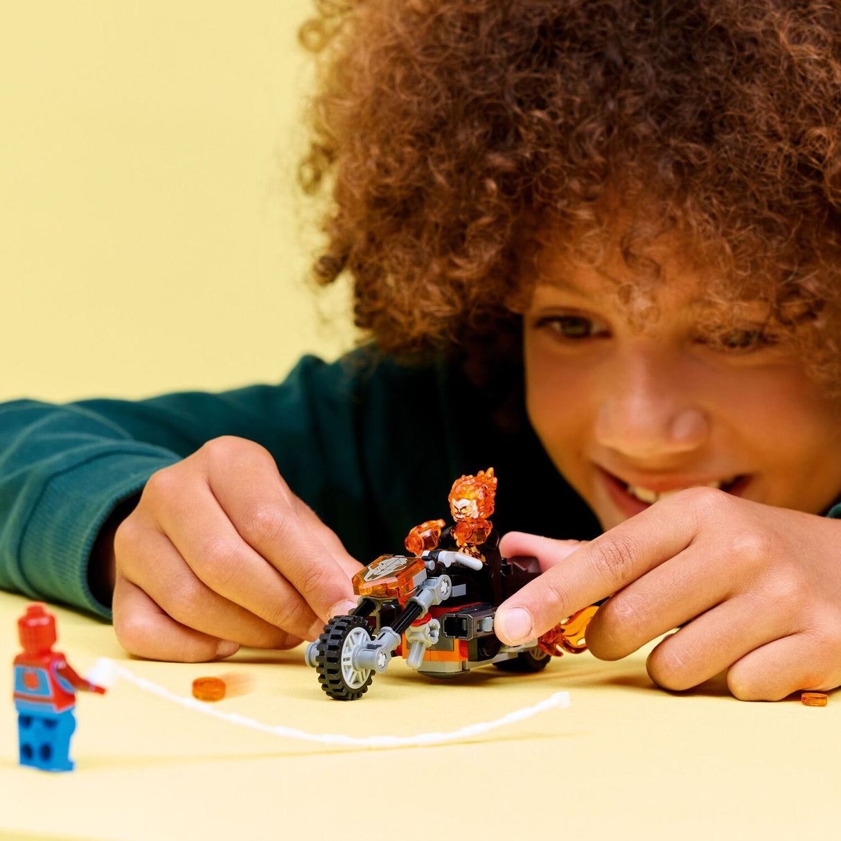 LEGO Super Heroes Marvel: Spider-Man vs. Ghost Rider Motorcycle