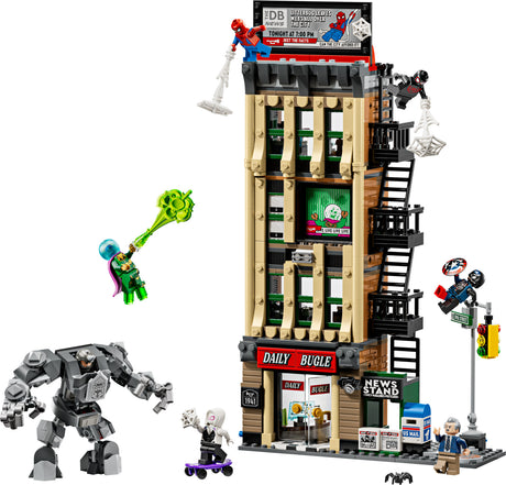 LEGO Super Heroes Marvel: Spider-Man vs. Mysterio: The Daily Bugle