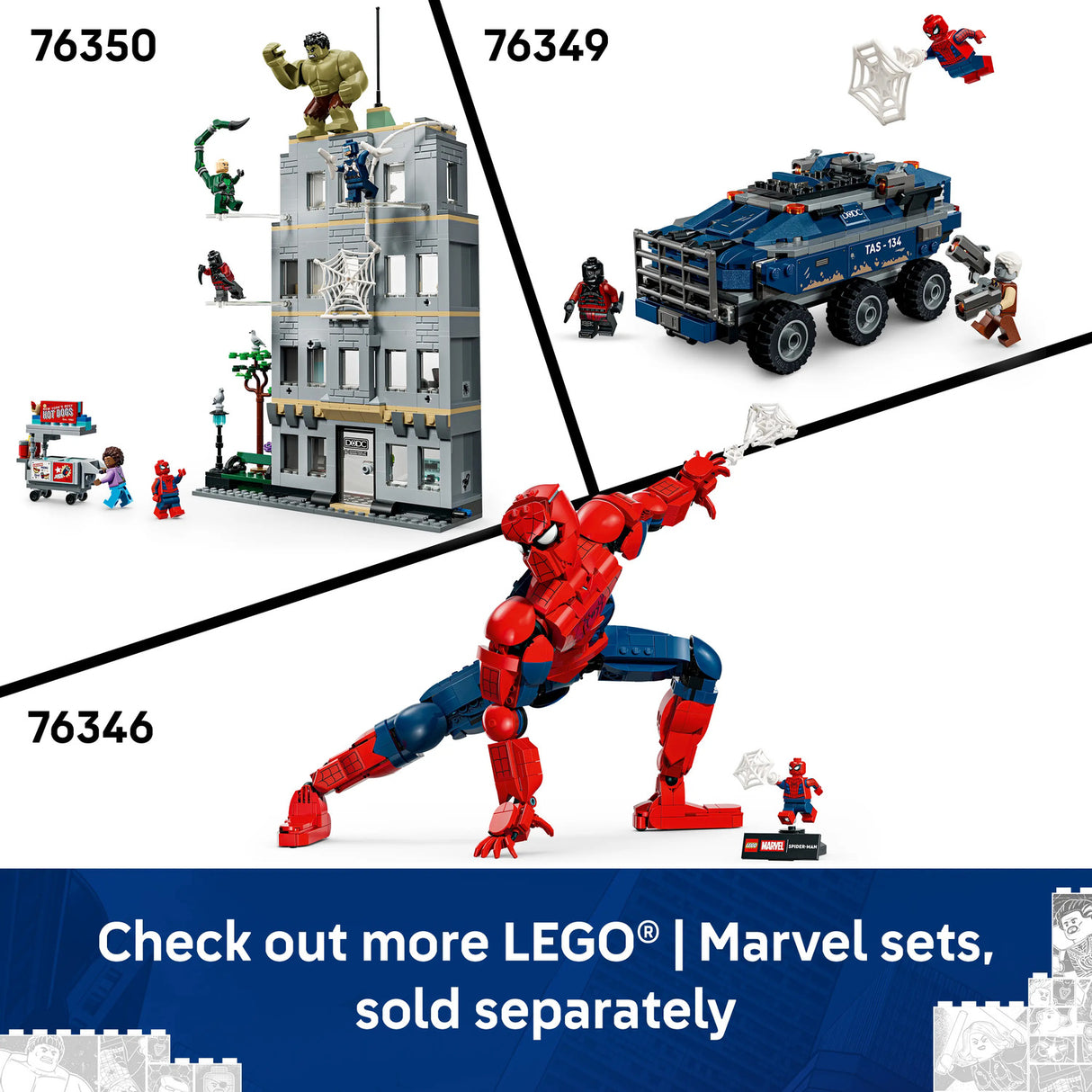 LEGO® ǀ Marvel Spider-Man vs. Hulk Epic Clash