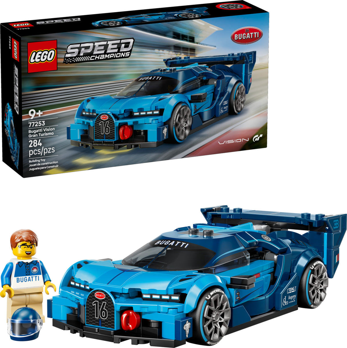 LEGO Speed Champions: Bugatti Vision GT Hyper Sports Car