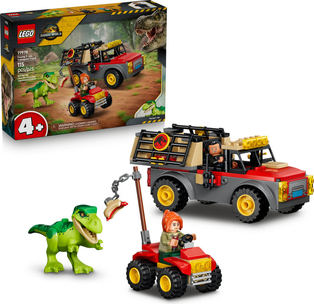 LEGO® Jurassic World Young T. rex Transport Truck
