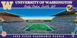 Washington Huskies NCAA 1000pc Panoramic Puzzle - End Zone