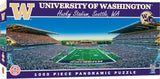 Washington Huskies NCAA 1000pc Panoramic Puzzle - End Zone