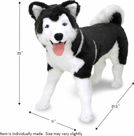 Husky Giant Stuffed Animal