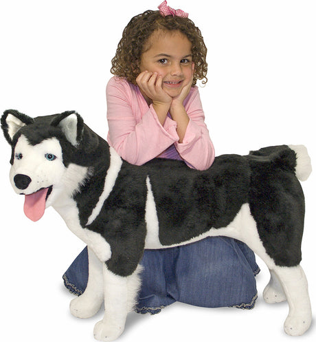 Husky Giant Stuffed Animal