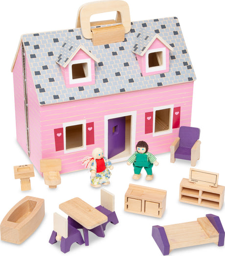 Fold & Go Mini Dollhouse