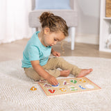 See-Inside Numbers Peg Puzzle - 10 pieces