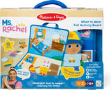 Ms. Rachel What to Wear Felt Activity Board