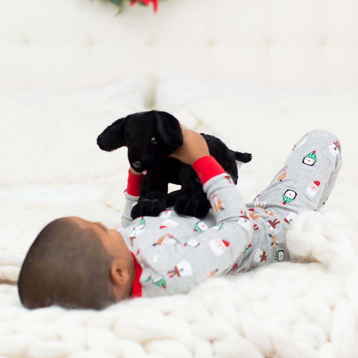 Benson Black Lab Puppy Dog Stuffed Animal