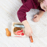 Wooden Food Groups Play Set - Protein