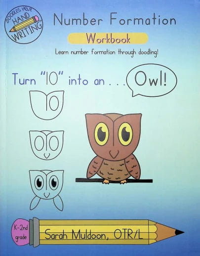Doodles Number Formation Workbook