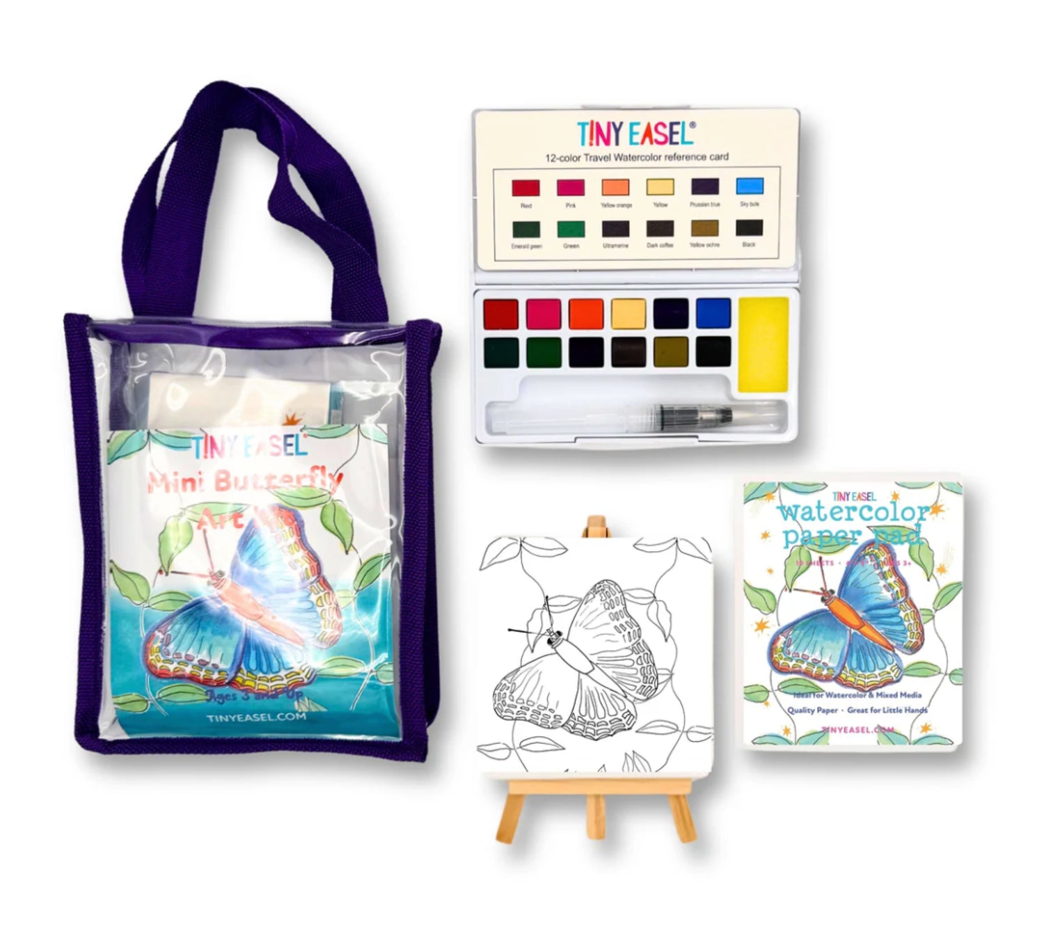 Mini Butterfly Art Kit - Toy Box Michigan