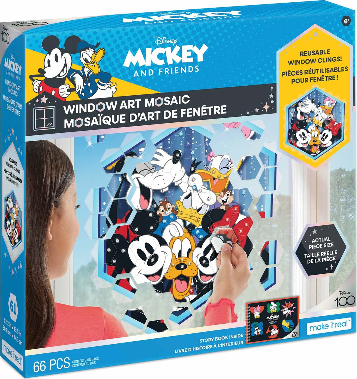 Window Art Mosaic- Disney Classic Friends