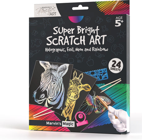 Super Bright Scratch Art