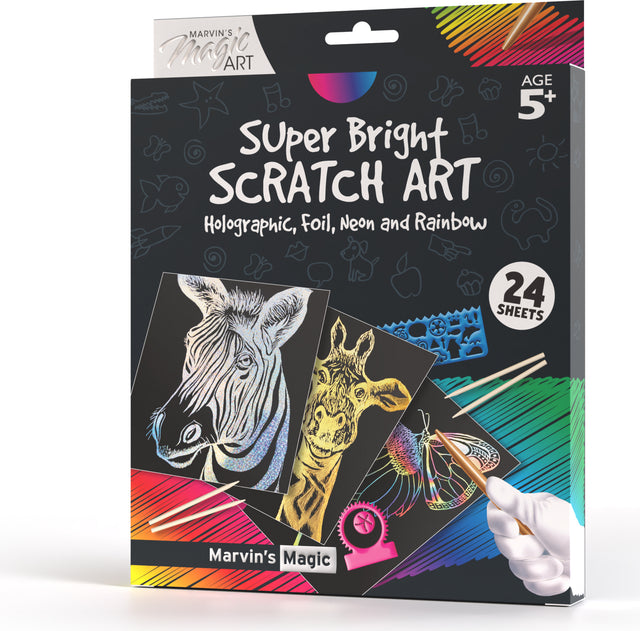 Super Bright Scratch Art