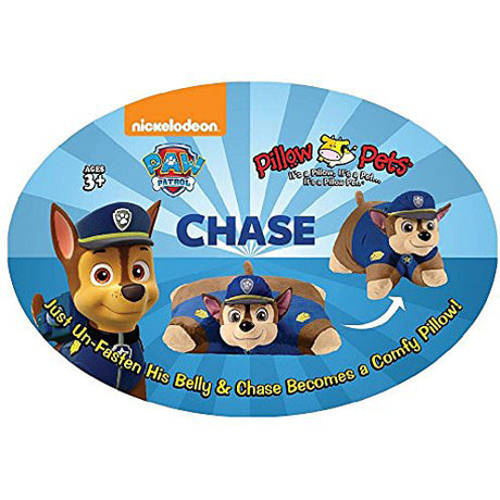 Nickelodeon Paw Patrol Pillow Pet - Chase Plush Toy