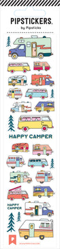 Stickers - Happy Camper (2x8)