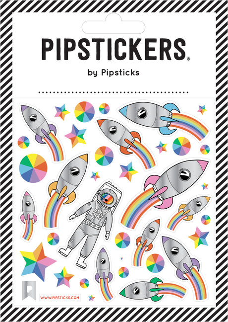 Stickers - Houston...We Have A Rainbow (4x4)