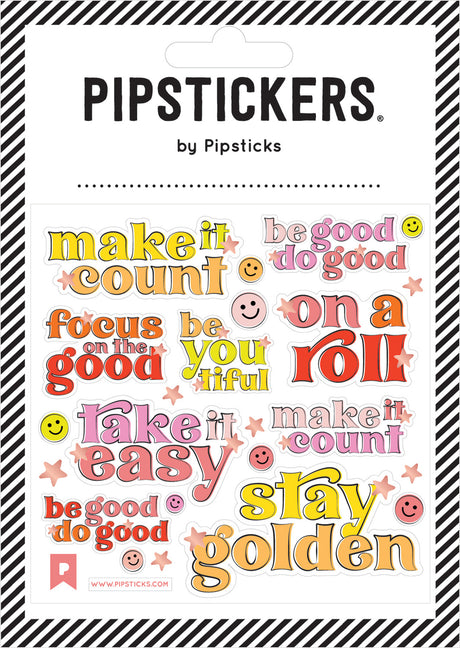 Stickers - Make It Count (4x4)