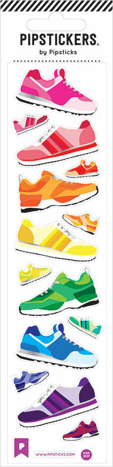 Stickers - Rainbow Runners (2x8)