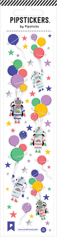 Stickers - Up Up & Away (2x8)