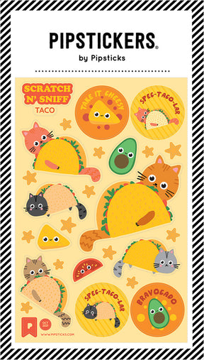 Stickers - Take It Cheesy Scratch 'n Sniff