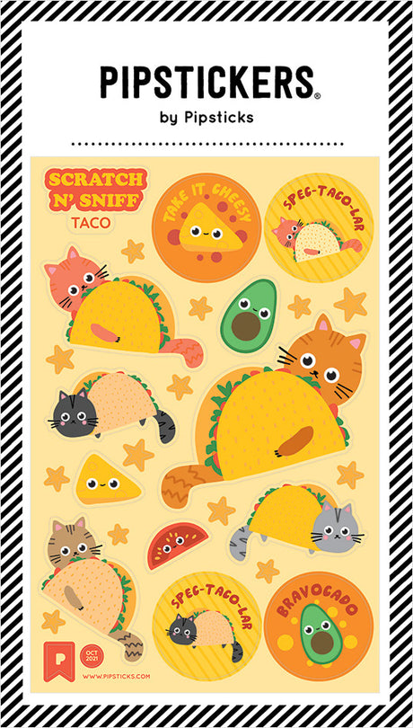 Stickers - Take It Cheesy Scratch 'n Sniff