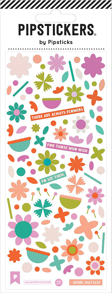 Stickers -  See The Flowers (3x7)