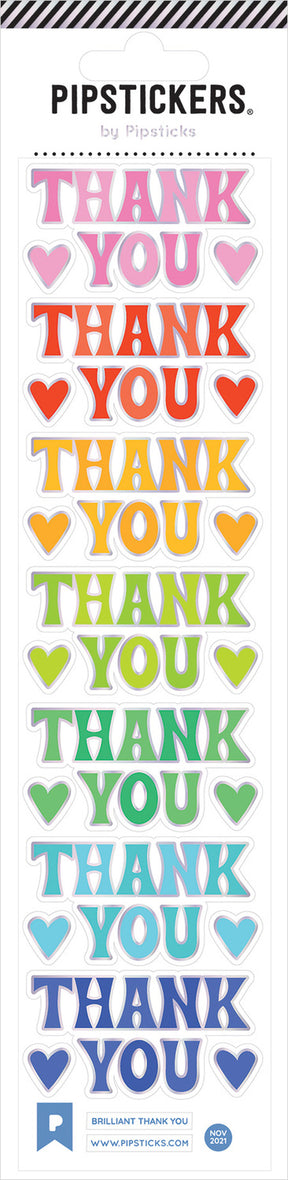 Brilliant Thank You