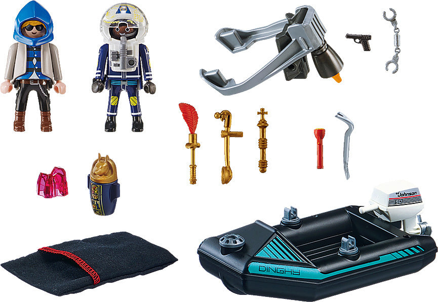 Police Jet Pack with Boat – Toy Box Michigan