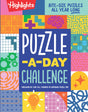 Puzzle-a-Day Challenge: Bite-Size Puzzles All Year Long : Bite-Size Puzzles All Year Long, A 365 Day Kids Puzzle Book with a Variety of Puzzles Including Word Searches, Brain Teasers, Mazes and More for Kids 6-9