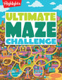 Ultimate Maze Challenge: Maze Activity Book for Kids with 144 Pages of Maze Puzzles & Games, Progressive Difficulty Seek-and-Find Brain Challenges for Kids Ages 7 and Up
