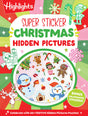 Super Sticker Christmas Hidden Pictures: 64-Page Christmas Hidden Pictures Puzzles with Holly Jolly Scenes and Holographic Foil Stickers