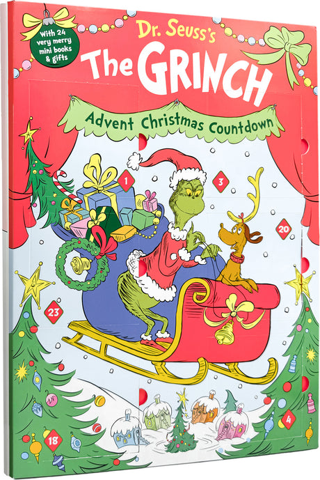 Dr. Seuss's The Grinch Advent Christmas Countdown: With 24 very merry mini books & gifts
