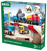 BRIO Rail & Road Loading Set
