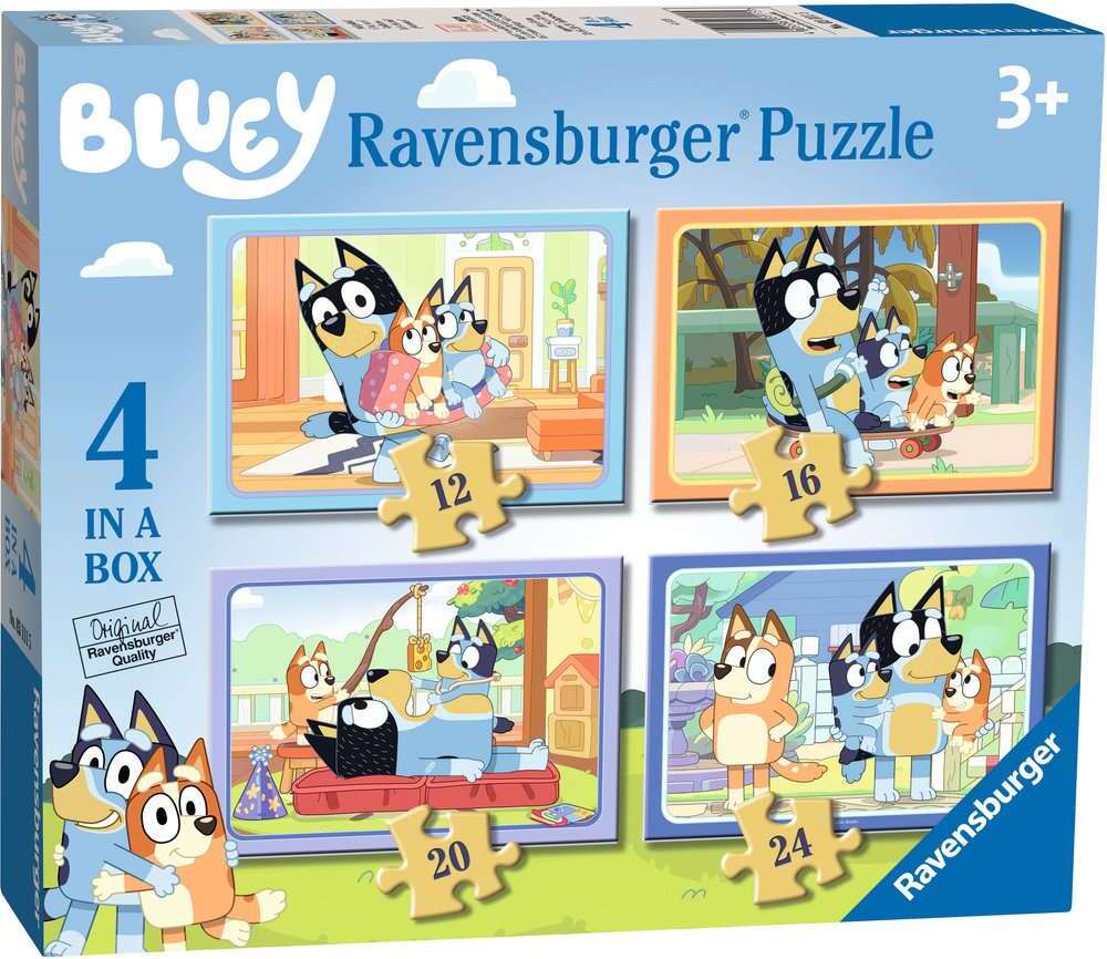 Bluey 12, 16, 20, 24 pc Puzzles