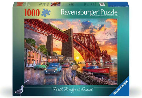 Jigsaw Puzzle Forth Bridge at Sunset 1000p - 1000 Pieces Puzzle